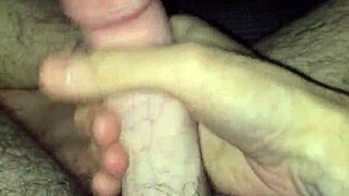 Big cock masturbation close up