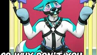 diapered delights, a furrys first time in cosplay costumes