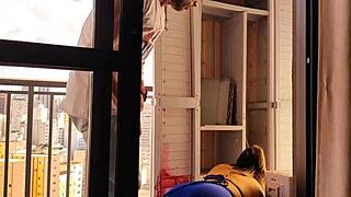 My Boss Called Me To Fix A Cabinet, But I Fucked And Came Inside Needy Slut Vagninho And Agatha Mama's Ass.