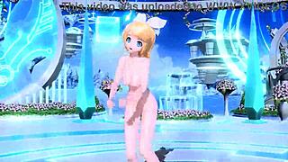 Kagamine Rin Love Song Project Diva Nude Mod Full Nude!