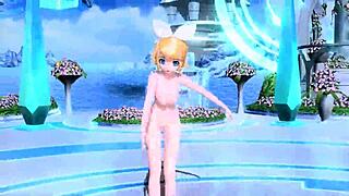 Kagamine Rin Love Song Project Diva Nude Mod Full Nude!