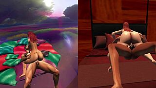 Couple Enjoys Voyeur Fantasy Bubble