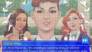 Oh, Trainer Alexis Is Fucking You With Her Strapon In This Crossdressing Femdom Game!