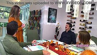 Celebrating american thanksgiving with family gatherings and delicious meals