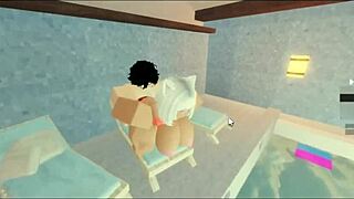 Pool Game Turns Rough with Milf Bent Over for Monster Cock Sex