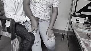 Bengali secretary eagerly gets fucked by her office boss in roleplay.