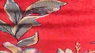 sexy milf housewife gives passionate blowjob and doggy fuck to husband, cumming in mouth outdoors