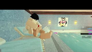 Pool Game Turns Rough with Milf Bent Over for Monster Cock Sex