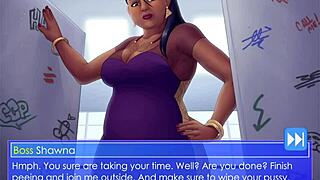 Oh, Trainer Alexis Is Fucking You With Her Strapon In This Crossdressing Femdom Game!