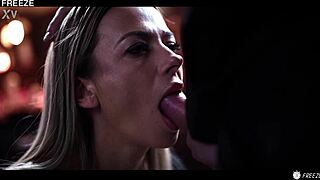 hot blonde milf shalina devine gets facefucked like a sex doll