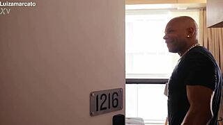 Interracial babe gets ass and pussy fucked by bbc 😍