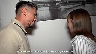 Employee Bends Over For Russian Boss Kate Quinn's Hardcore Fuck