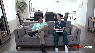 Medical Student Caught Fucking Her Old Uncle