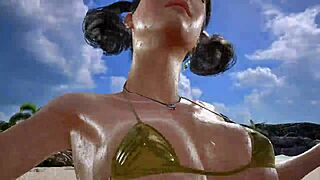 Xiaoyu in gold bikini gets dominated in Tekken 8