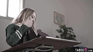 Cheerleader Teen Lily Larimar Receives Compliments from Older Teacher Ryan Driller