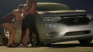 pregnant anal cought in public