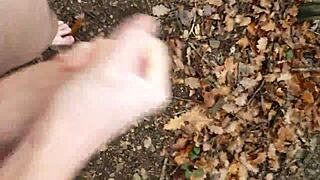 forest masturbation in nature