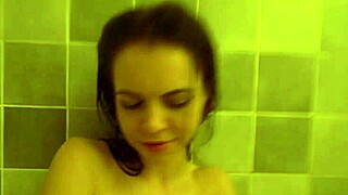 Stepmom Discovers Surprise During Shower Quickie