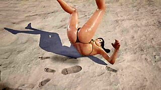 Xiaoyu in gold bikini gets dominated in Tekken 8