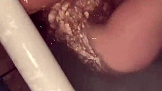 Damn! Smoking Hot Blowjob In The Shower With Neighbors Skinny Wife - She's Ripping Clothes Off!