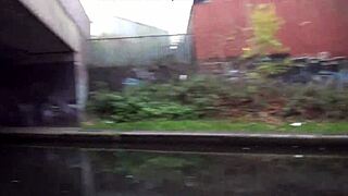 Brummie Babe Outdoors in Public