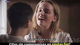 i'm a hot blonde stepmom craving sex in this family taboo spanish sub