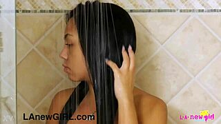 The Elegant Brunette Model Has Freshened Up For The Photoshoot.