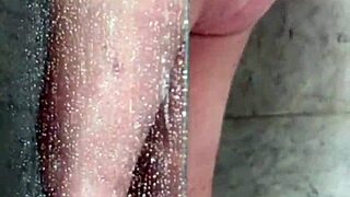 Oh No! Wife Caught Fucking That Shower Head Again in the Bathroom!