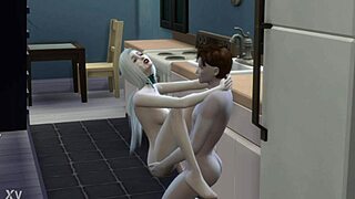 Cum Covered Vampire Slut Can Fuck and Take Cock All Night