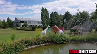 step nieces foursome banged by step uncle in hardcore group action