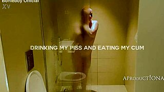 Pixie Endures Face Fucking and Gagging for a Mouthful of Cum. She Drinks Piss and Eats Cum from Her Lover.