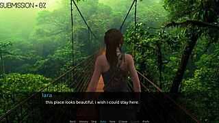 she says let's play tomb raider be obedient to my big tits