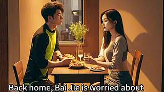 Chinese wife Miss Bai Jie in intriguing part 1 scene
