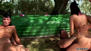 Angelika black gets double penetrated hard