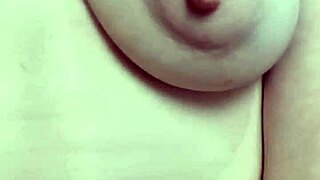 milf compares small tits to huge natural ones 😍