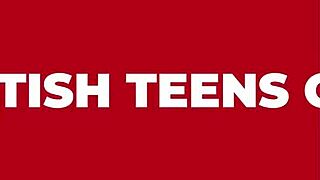 British 19 Year Old Emo Girl Feels Passionate Oily Handjob for Her Older Boyfriend on the Sofa