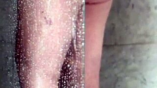 Oh No! Wife Caught Fucking That Shower Head Again in the Bathroom!