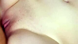 hot babes pussy gets creampied and fucked hard in gangbang