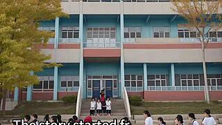 Chinese wife Miss Bai Jie in intriguing part 1 scene