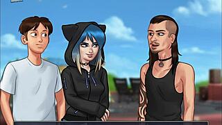 i explore summertime saga adventures with that milf character