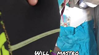 Guy VISITS for SHOWER, gets CUM BATH instead.