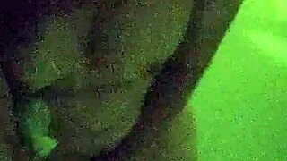 Amateur Babe Deepthroats Monster Cock with Dildo