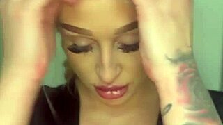 Horny College Girl Teasingly Sucks Banana With Big Tits