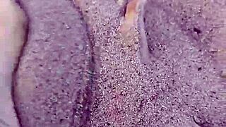 Barefoot Model's Feet in Sand for Sensory Foot Fetish in Nature