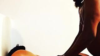 All Natural Mystic Receives a Load on Her Back