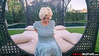 Hey stepson, watch your stepmom strip for that visual orgasm?