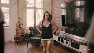 hardwerk says, 'ana b gets fucked bent over in missionary with vibrator'