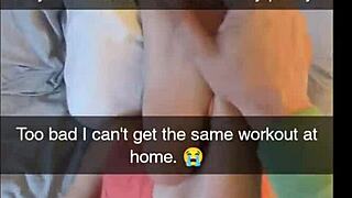 Blonde milf cheats with fitness instructor in rough anal domination