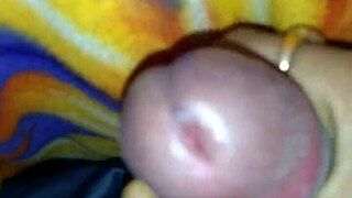 mommy masturbates in bed handjob cock.