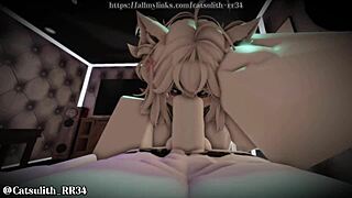 rough valentines sex with big tits and blowjob 😈